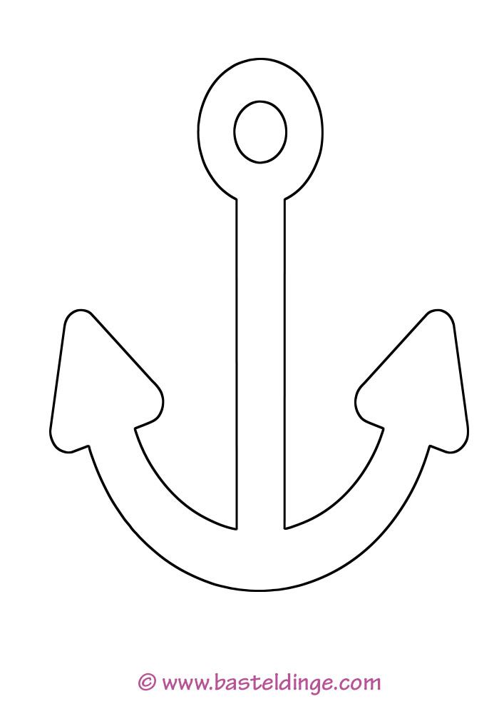 Anker Vorlagen – Basteldinge