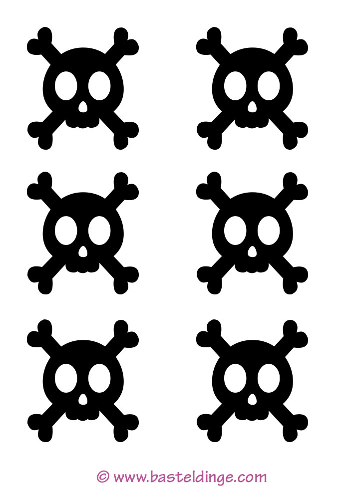 Totenkopf Vorlagen – Basteldinge