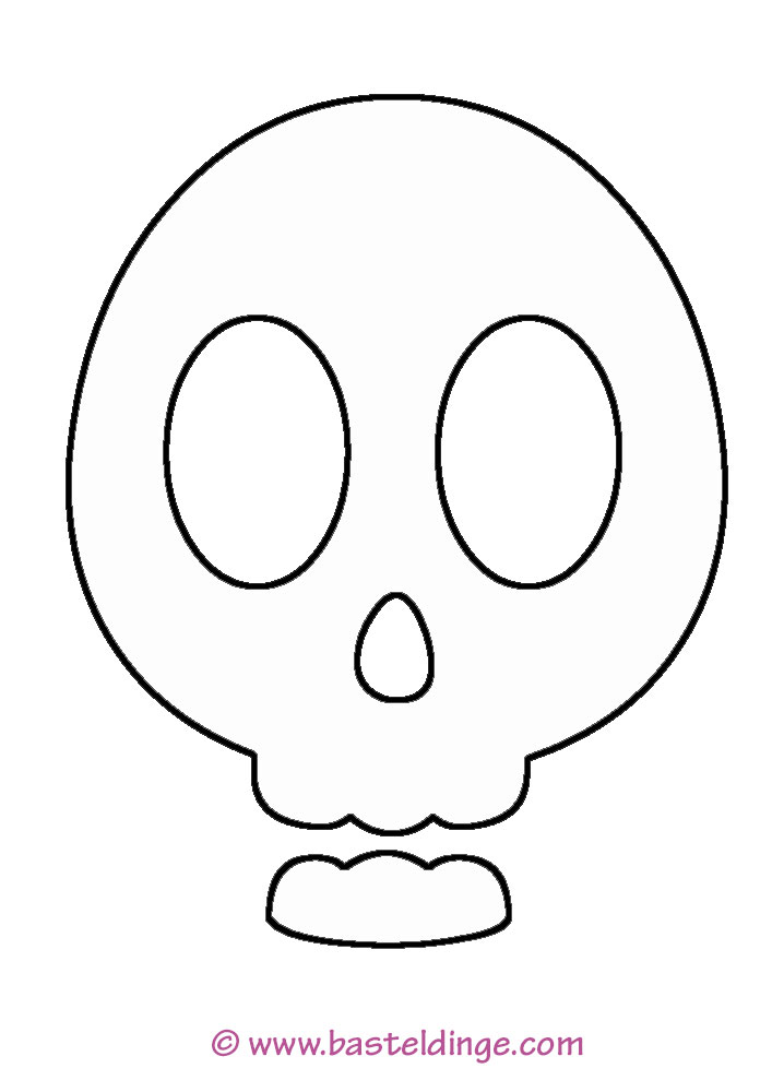 Totenkopf Vorlagen – Basteldinge