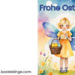 Kleine Fee Osterkarten