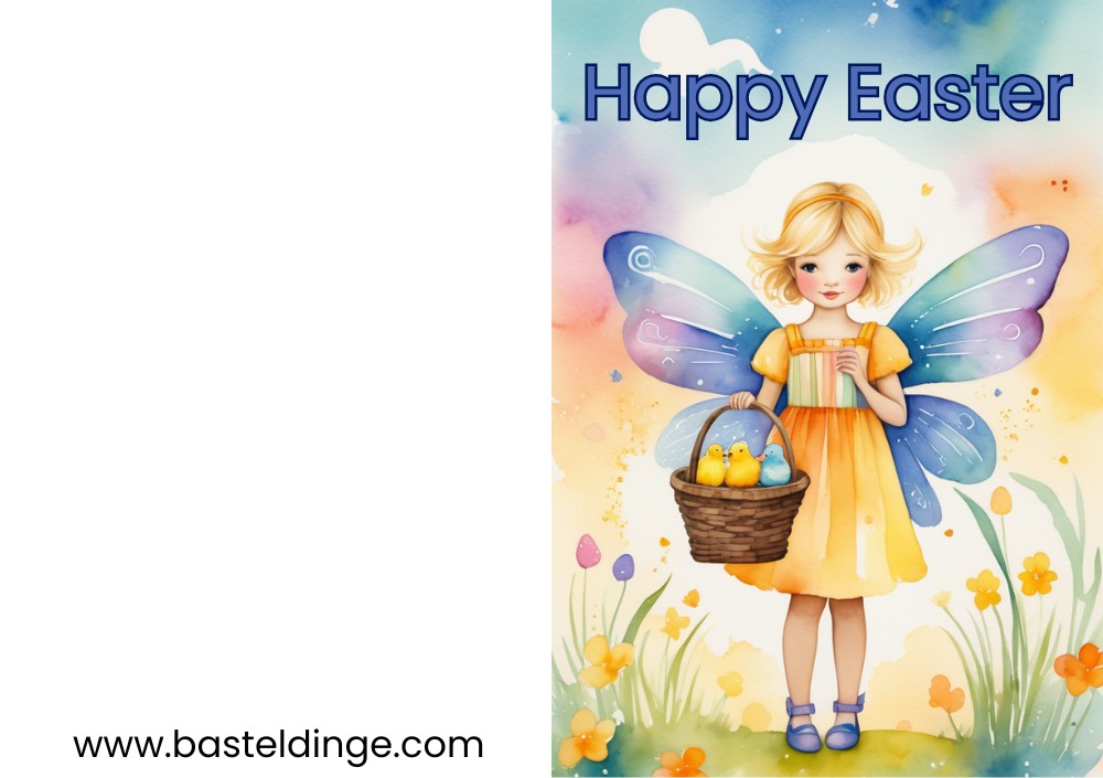 Kleine Fee Happy Easter